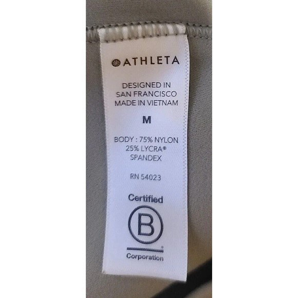 ATHLETA Stash Pocket Salutation 7/8 Tight Leggings Women Sz M Workout Yoga Pants - Picture 14 of 15